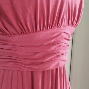 Elegant Dusty Berry Dress